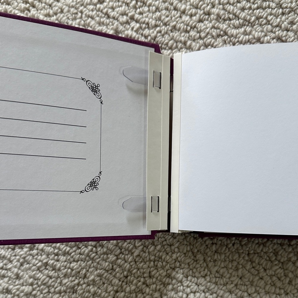 Creative Memories Magenta and Gold Hardcover Scrapbook. - Picture 4 of 7